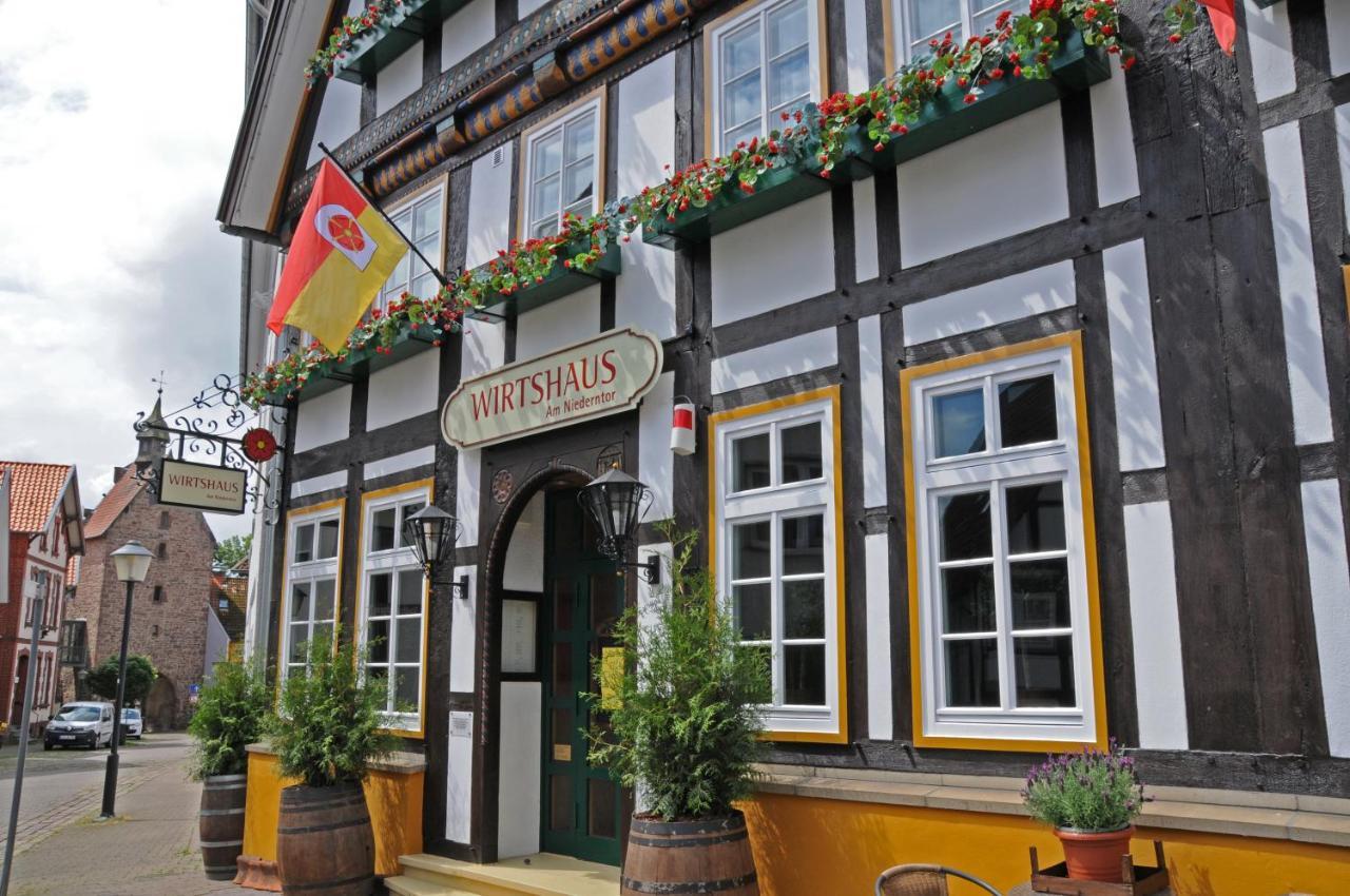 מלון בלומברג Wirtshaus Am Niederntor מראה חיצוני תמונה
